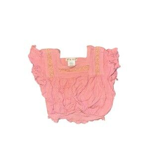 Love squared girls pink crop top 10